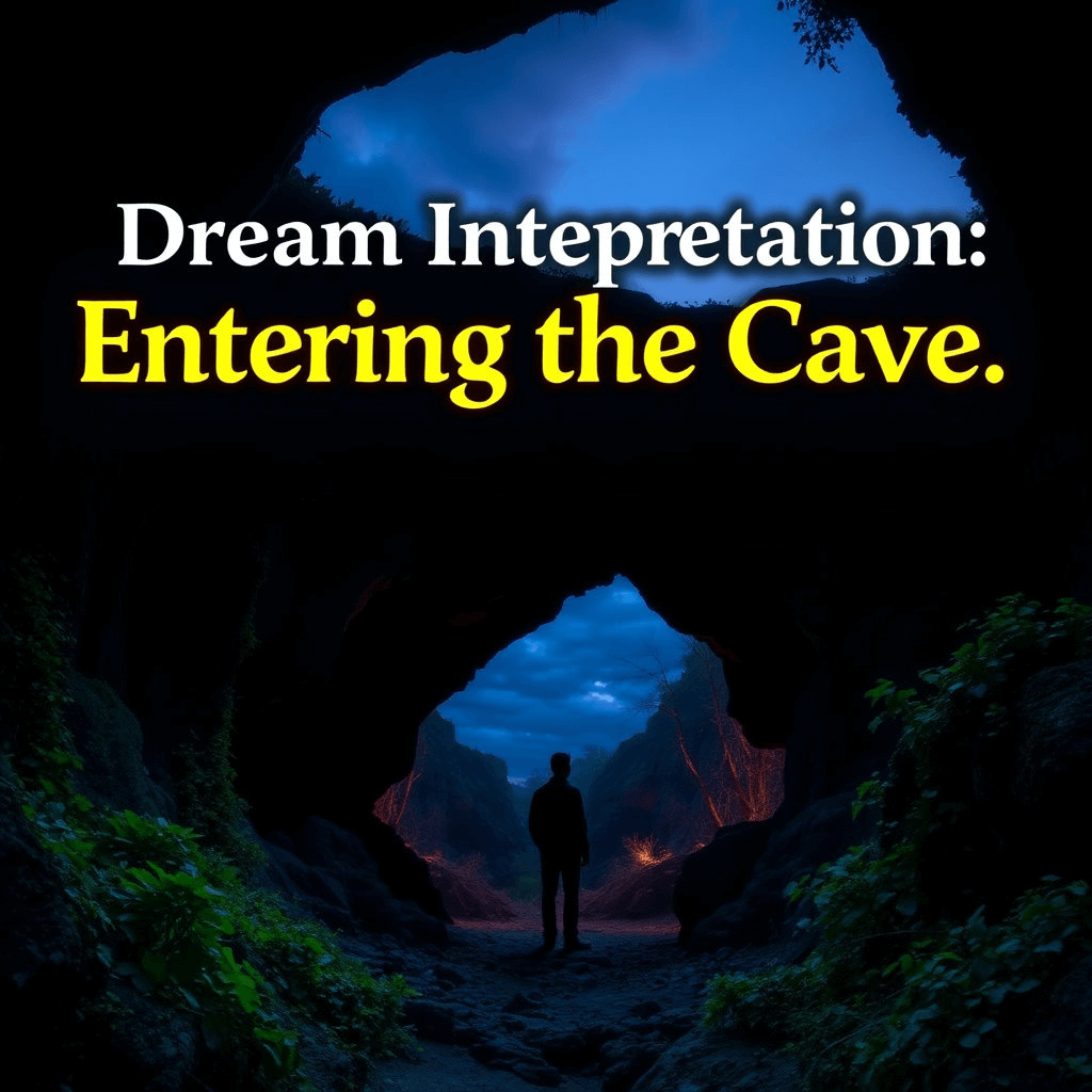 동굴에 들어가는 꿈 해몽