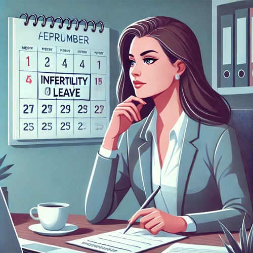 난임휴가를 기다리는 직장인