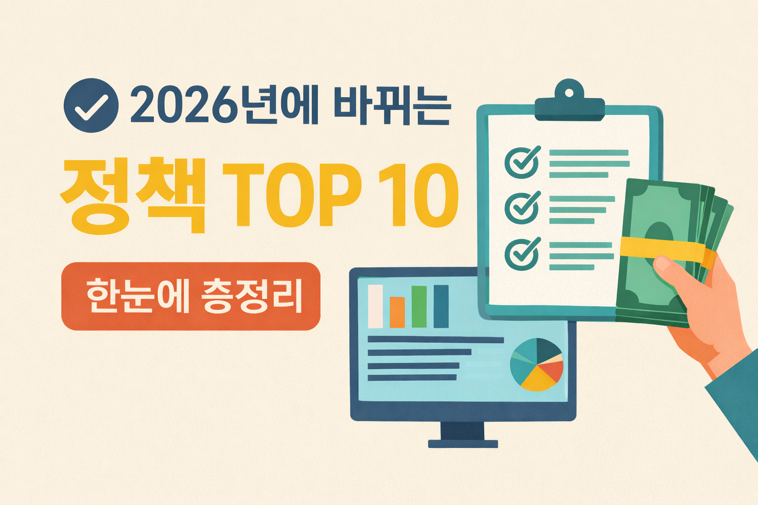 2026년 바뀌는 정책 TOP 10
