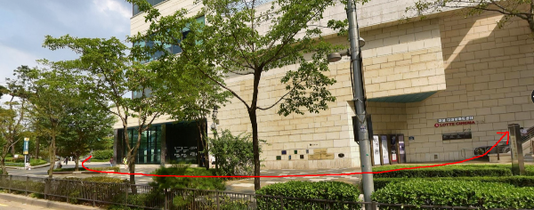 이춘복 참치 백화점 외부로 가는 방법(추천길)