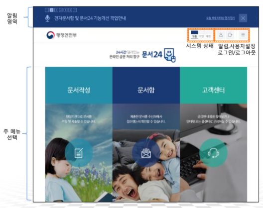 문서24-접속-첫화면