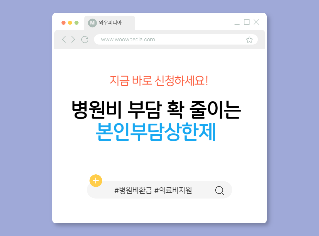 병원비 부담 확 줄이는 본인부담상한제
