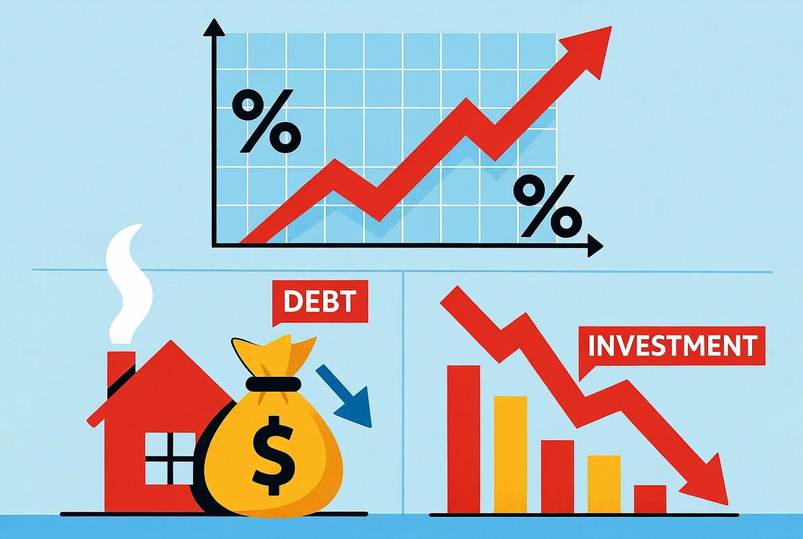 금리 인상 영향 관련 사진