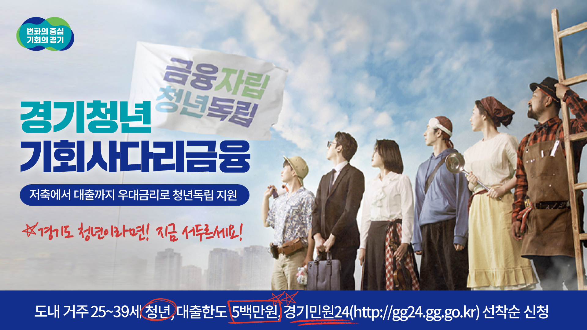 2025년 경기청년 기회사다리금융 신청