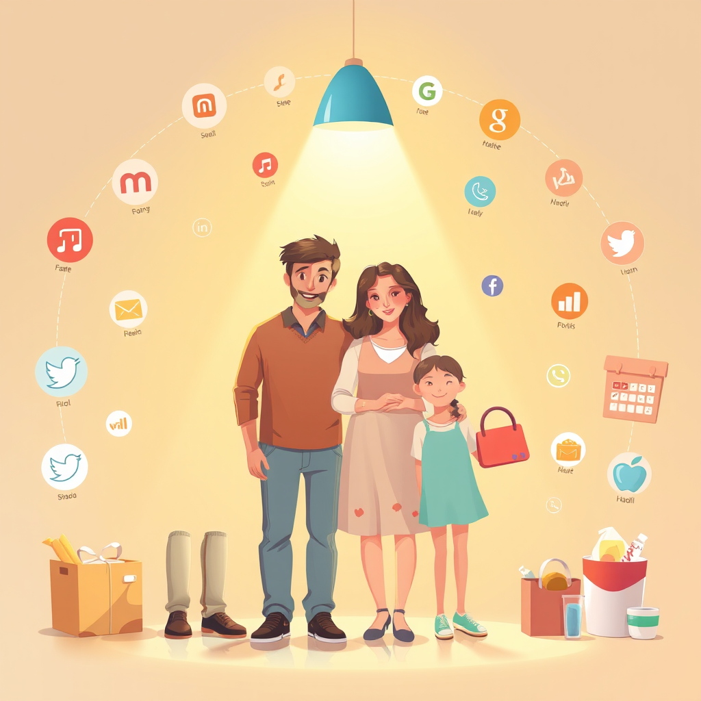 가족생활주기 이론을 활용한 SNS 마케팅 전략: 각 가족 단계에 맞는 소비재 마케팅 방법