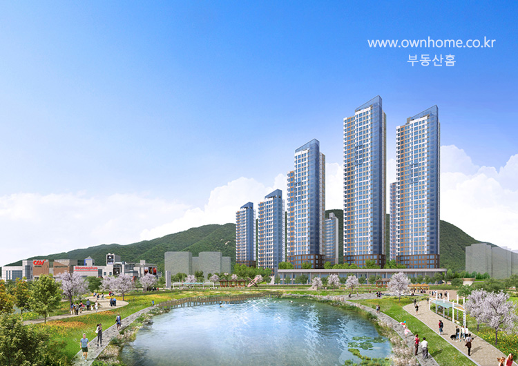 연지공원 푸르지오 조감도