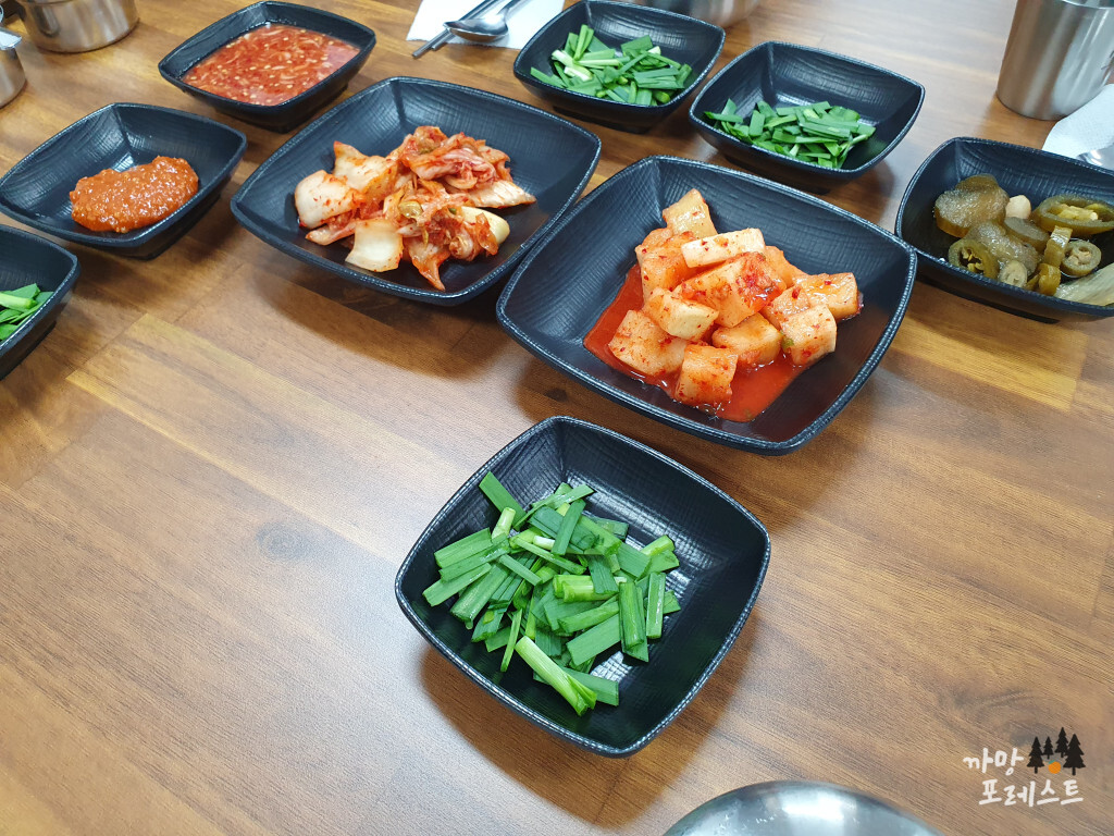 동탄 방울엄마국밥 반찬