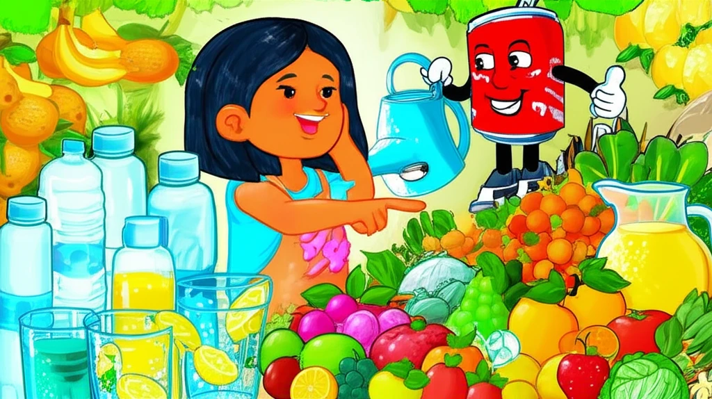 탄산음료 탈출! 건강 음료 선택과 환..