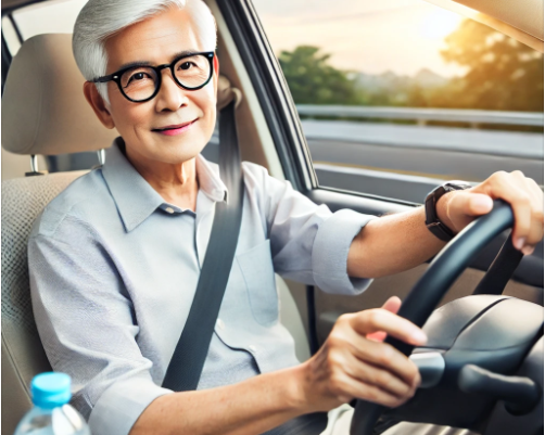 50대 이상 운전자를 위한 안전운전 팁에 관한 이미지