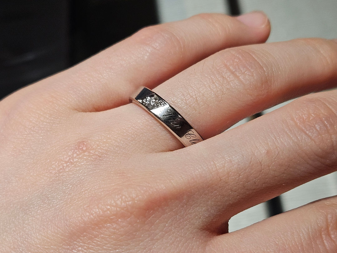 웨딩반지 반클리프