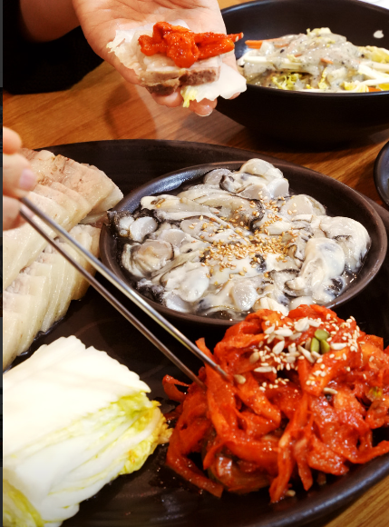 흥부보쌈 대표 메뉴 