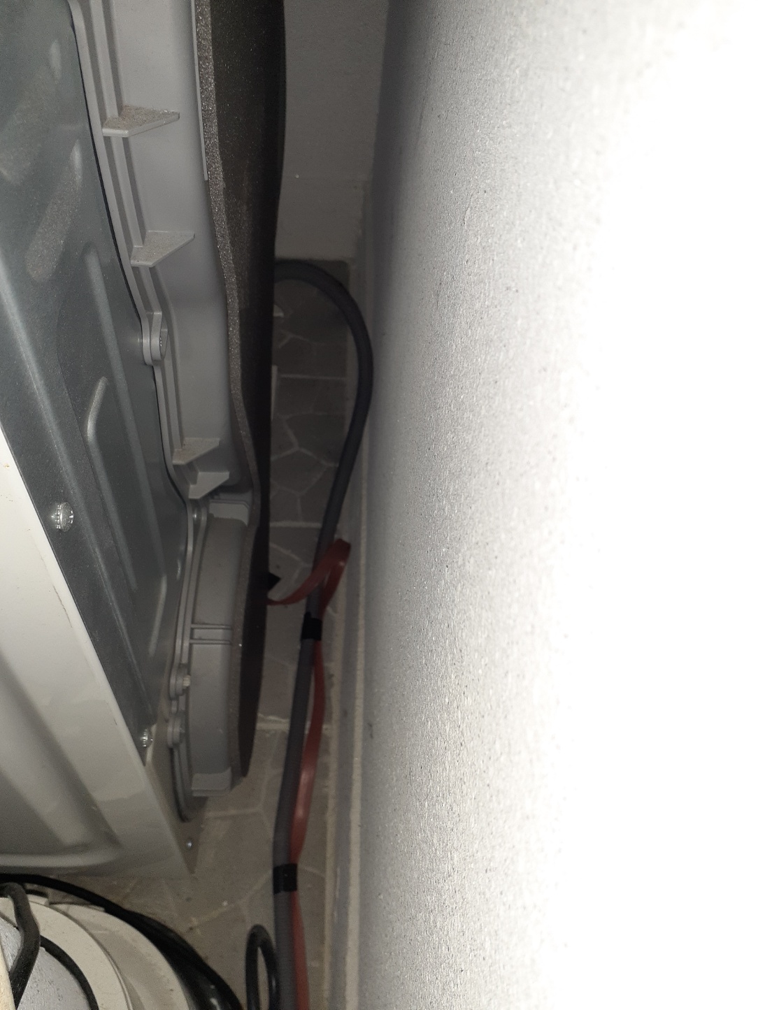 퇴수호스설치