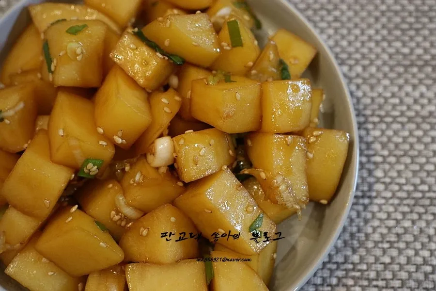 감자조림 맛있게 만드는법에 대해 반찬레시피_1