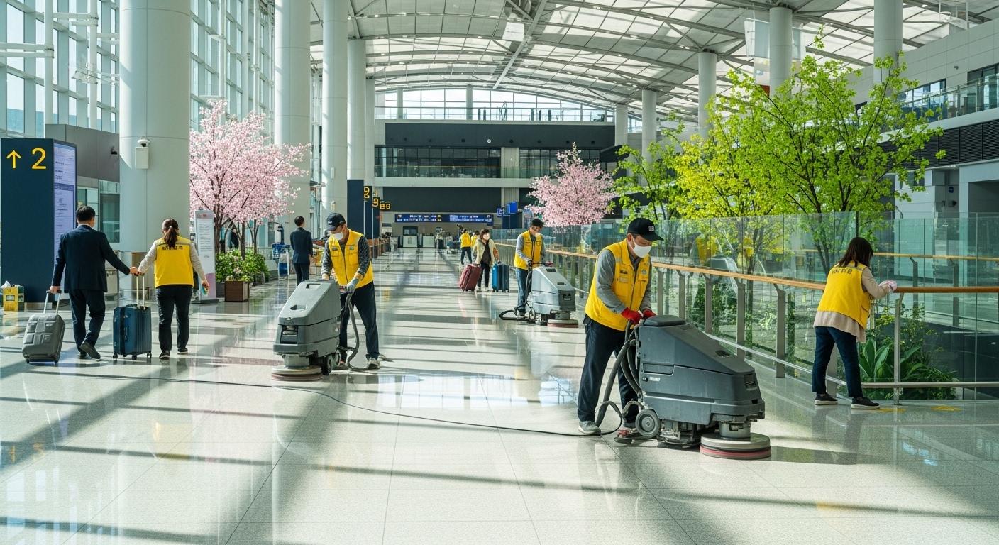 인천공항 봄 대청소 실시