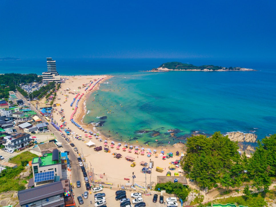 고성 송지호 해수욕장