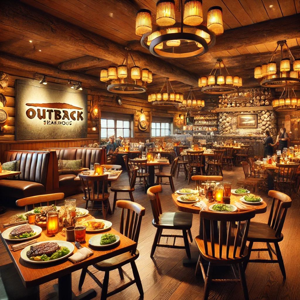 아웃백 런치 디너 시간