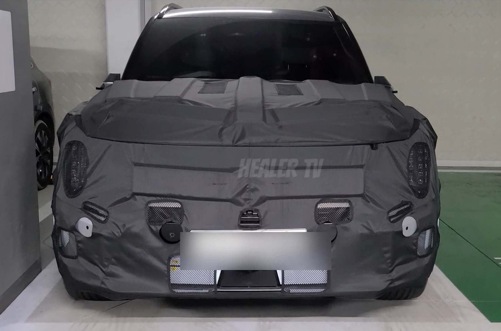 기아 EV9 GT 테스트카 스파이샷