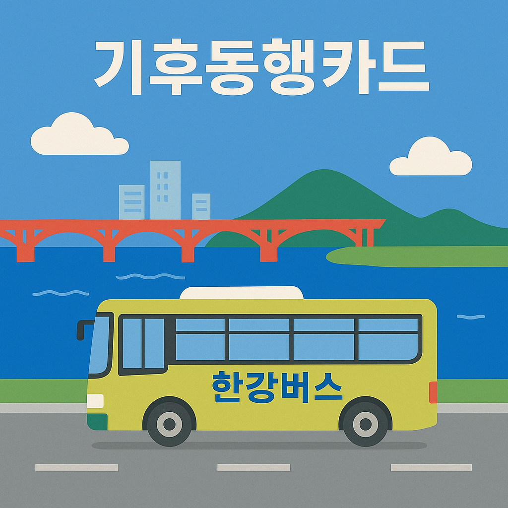 기후동행카드 한강버스