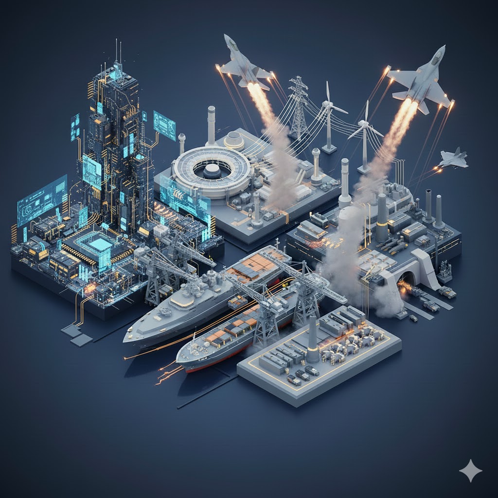 한국 증시 주도 섹터(반도체,조선,방산,전력)