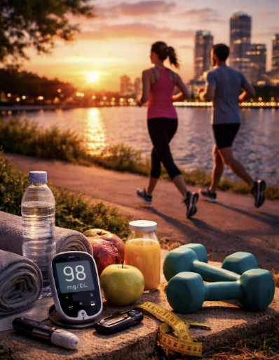 혈당 관리에 저녁 운동이 더 좋을까? 효과와 주의점 한눈 정리 관련 사진