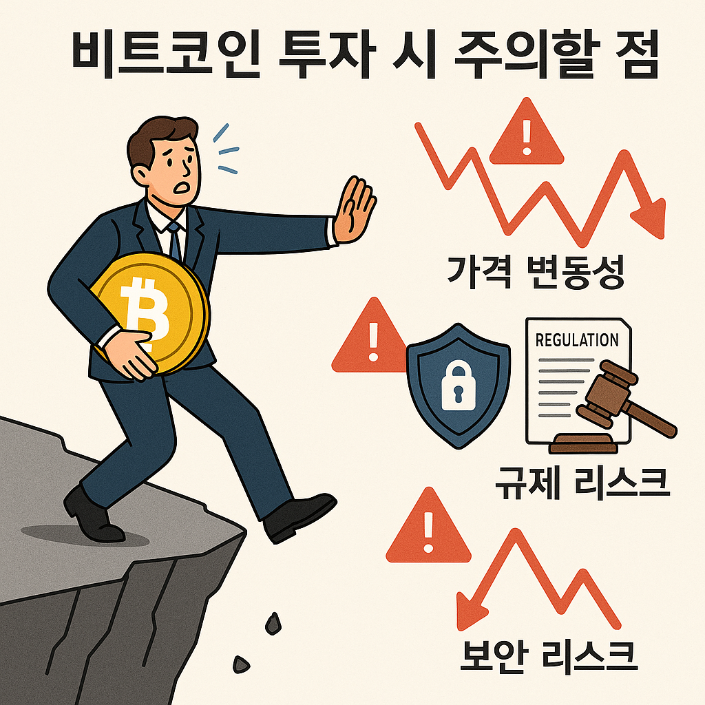 비트코인 투자 시 주의할 점