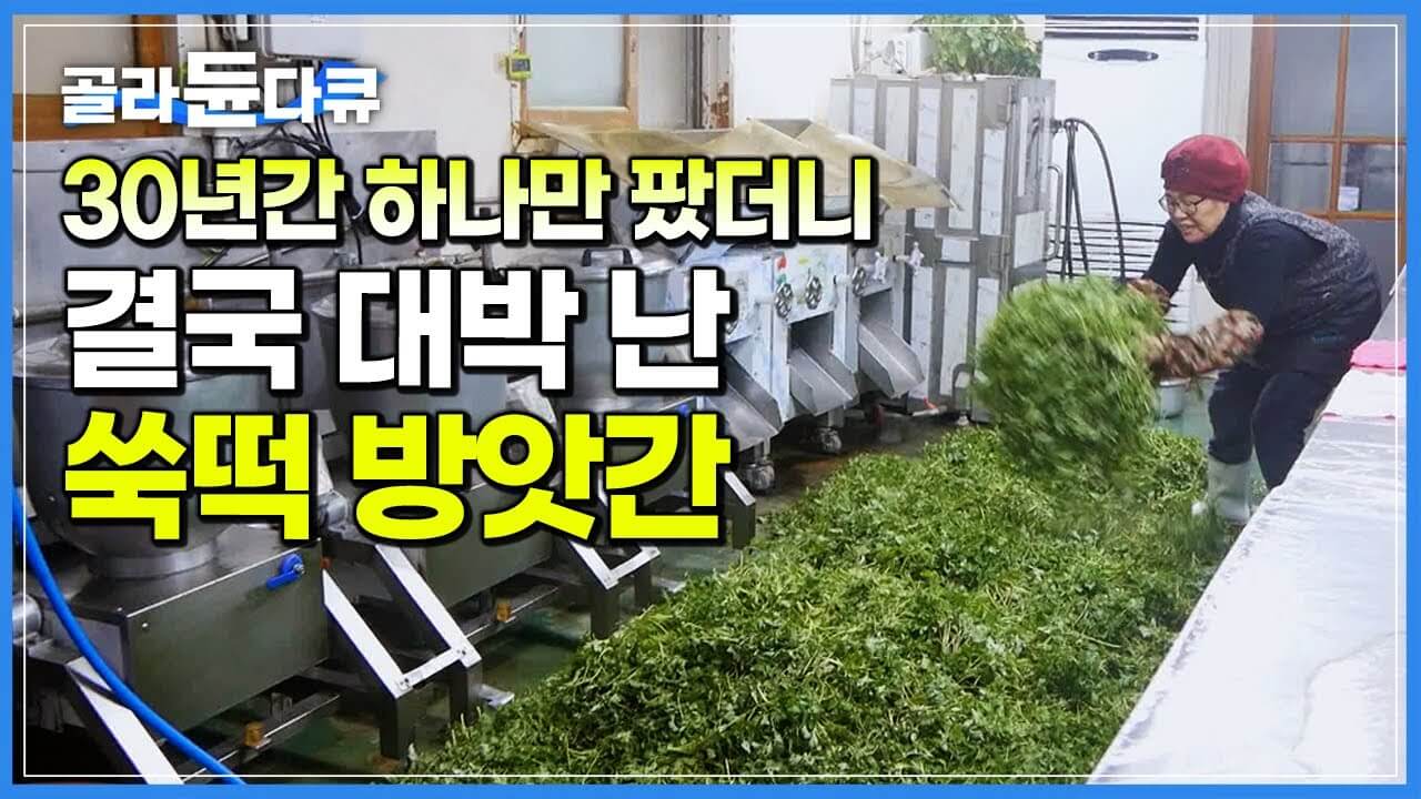극한직업 함평 쑥떡 손불신촌떡집 택배 주문