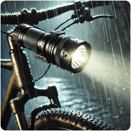 우중 자전거 후레쉬