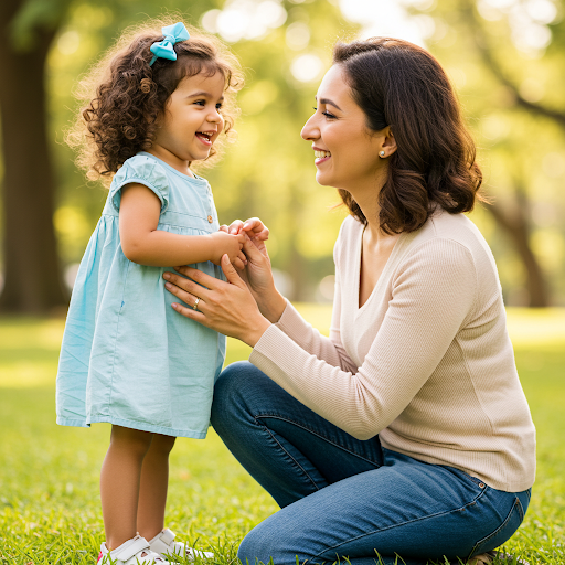 유아 아동의 훈육: 다정하게 웃으며