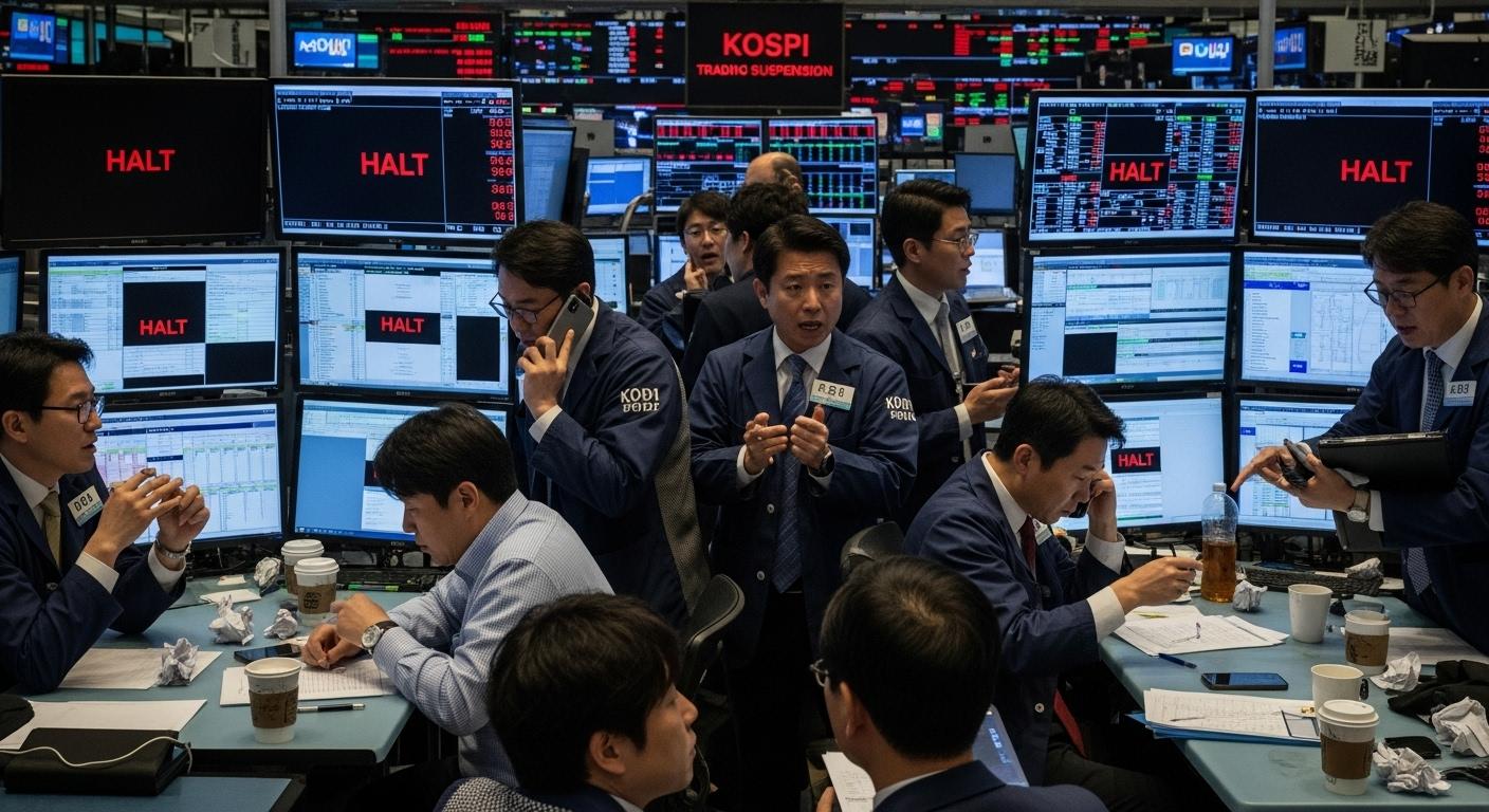 코스피 거래정지