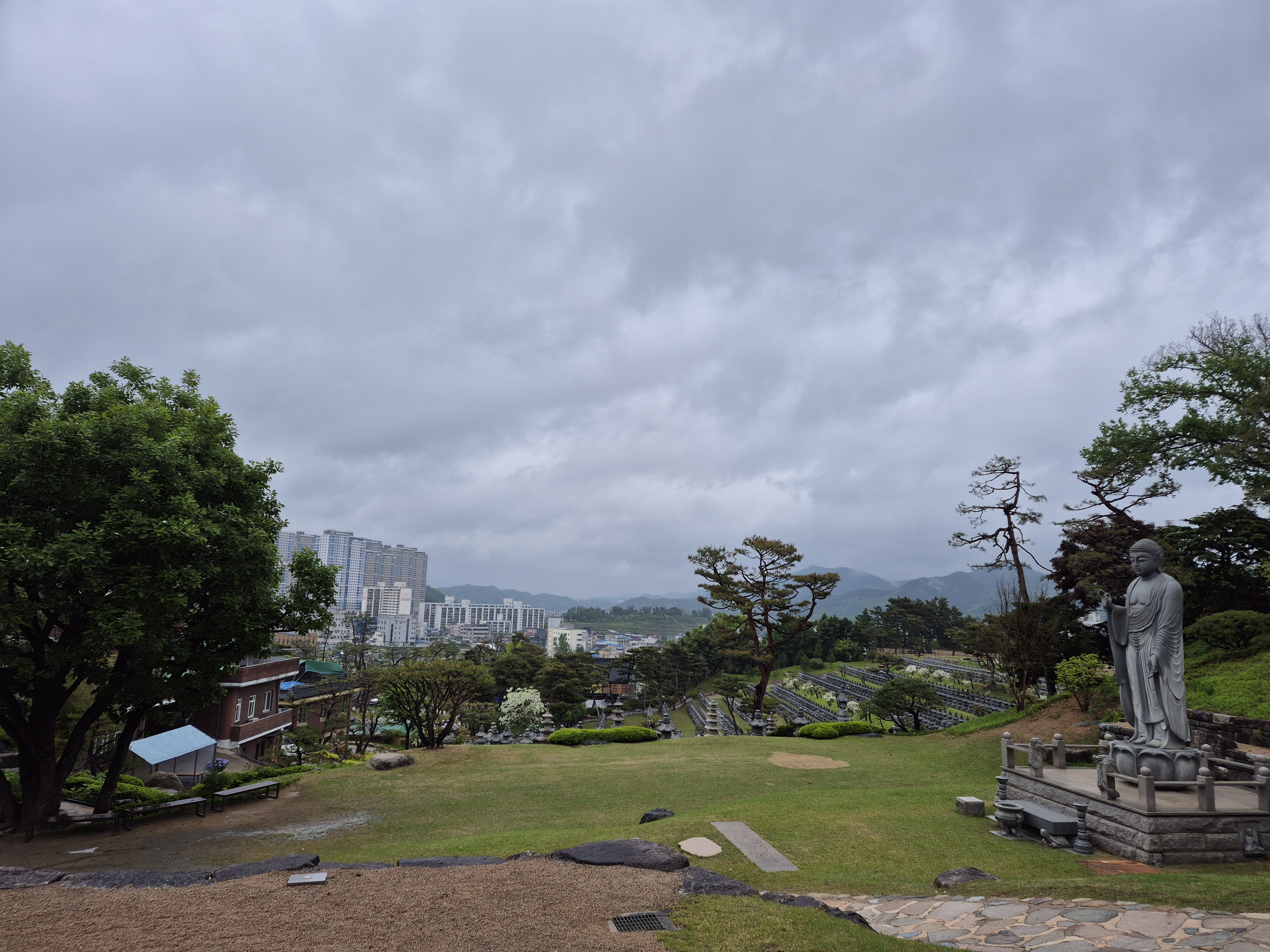 충북 음성 광명선원 전경