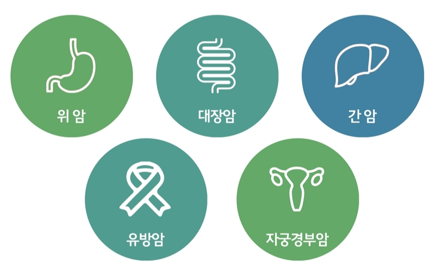 우리나라 5대암