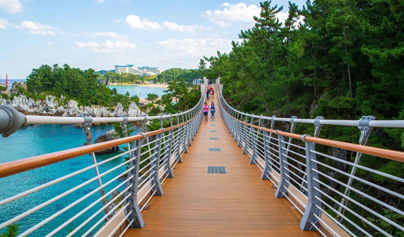 동해 추암 출렁다리