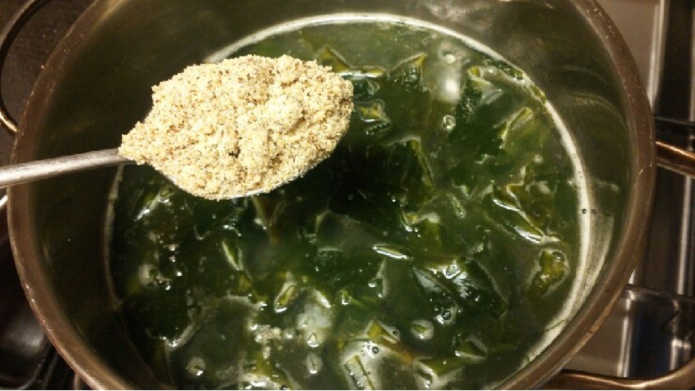 들깨가루-먹는법