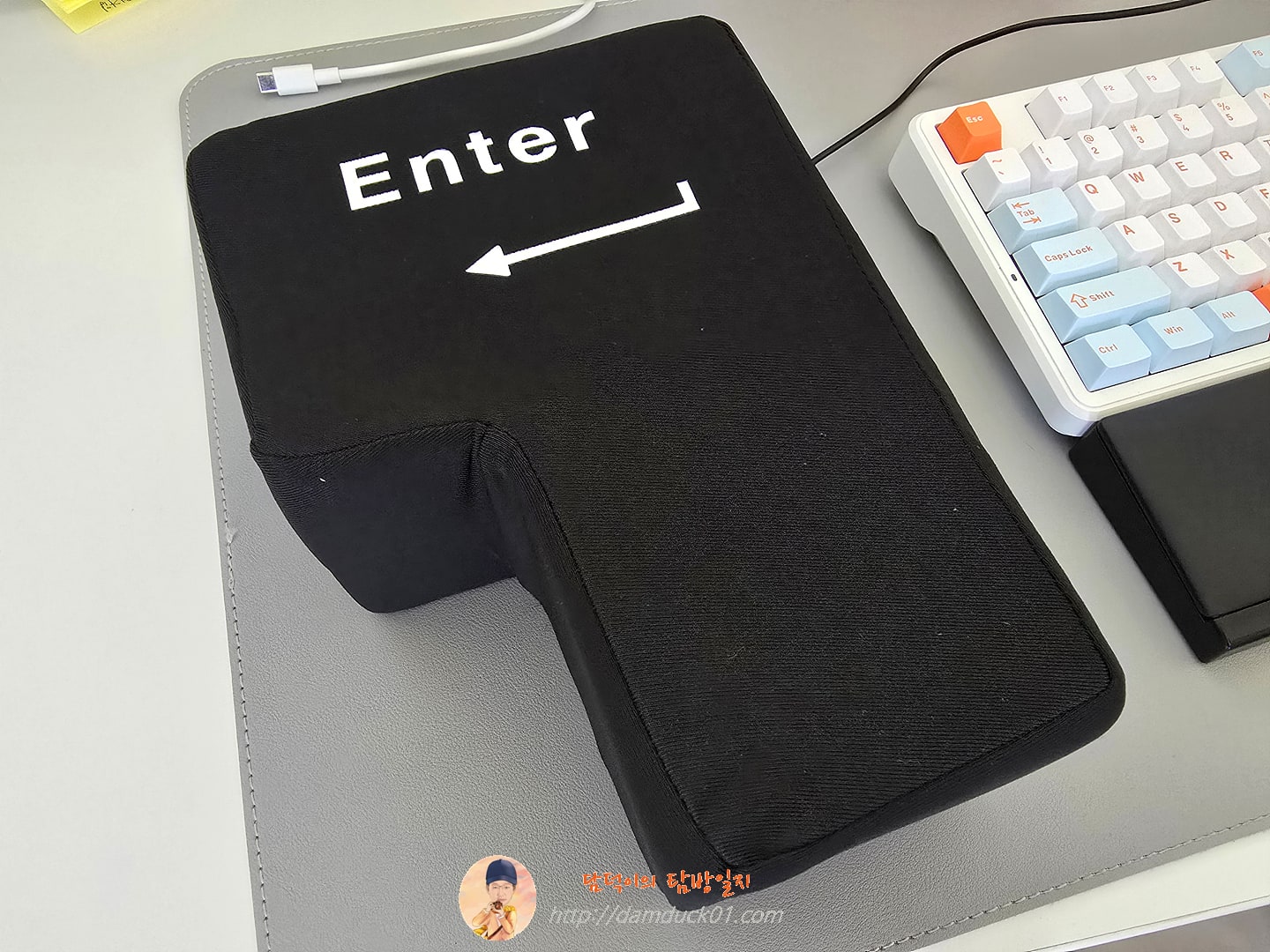 빅엔터 스트레스 해소 펀치 대형 엔터키