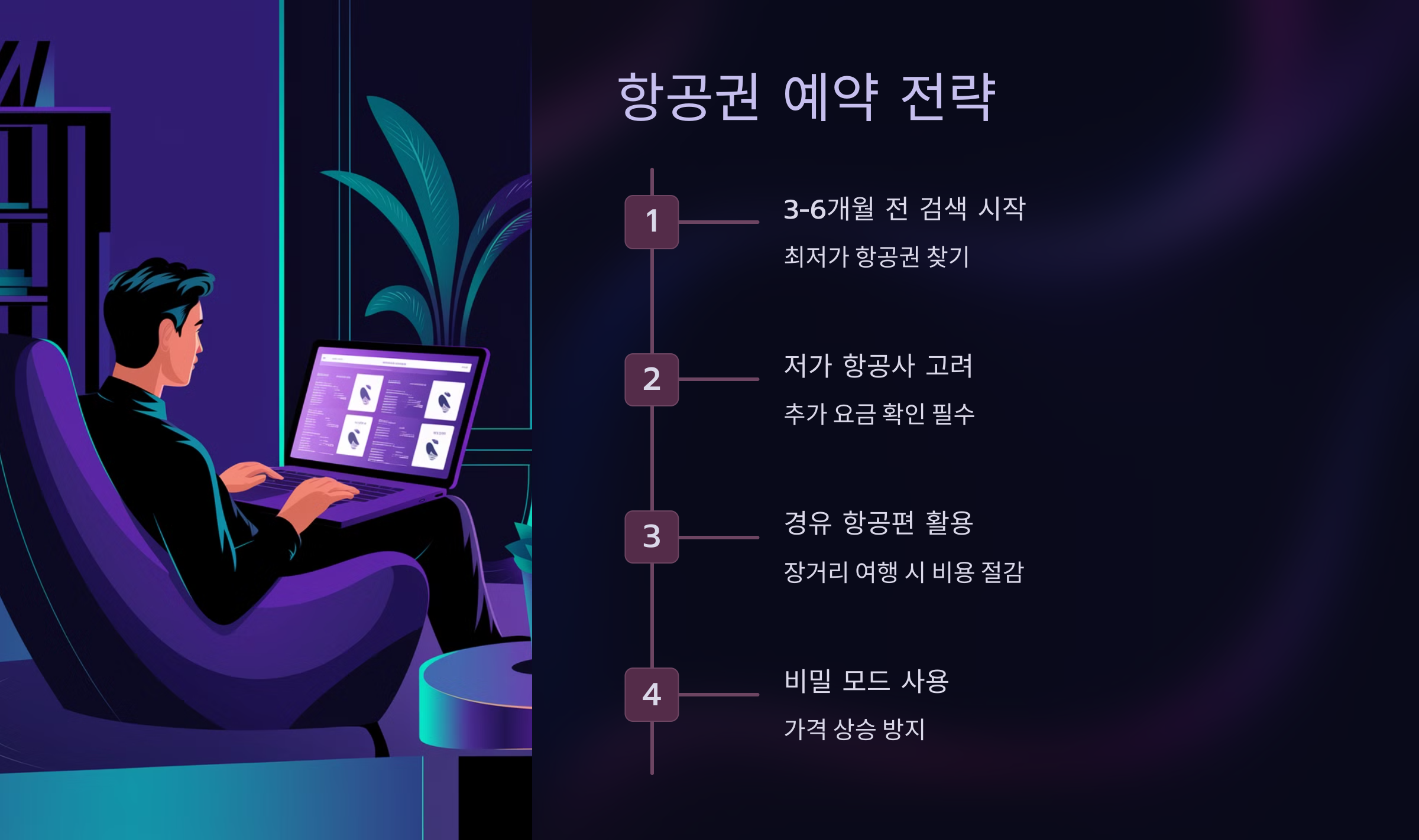 항공권 예약 전략