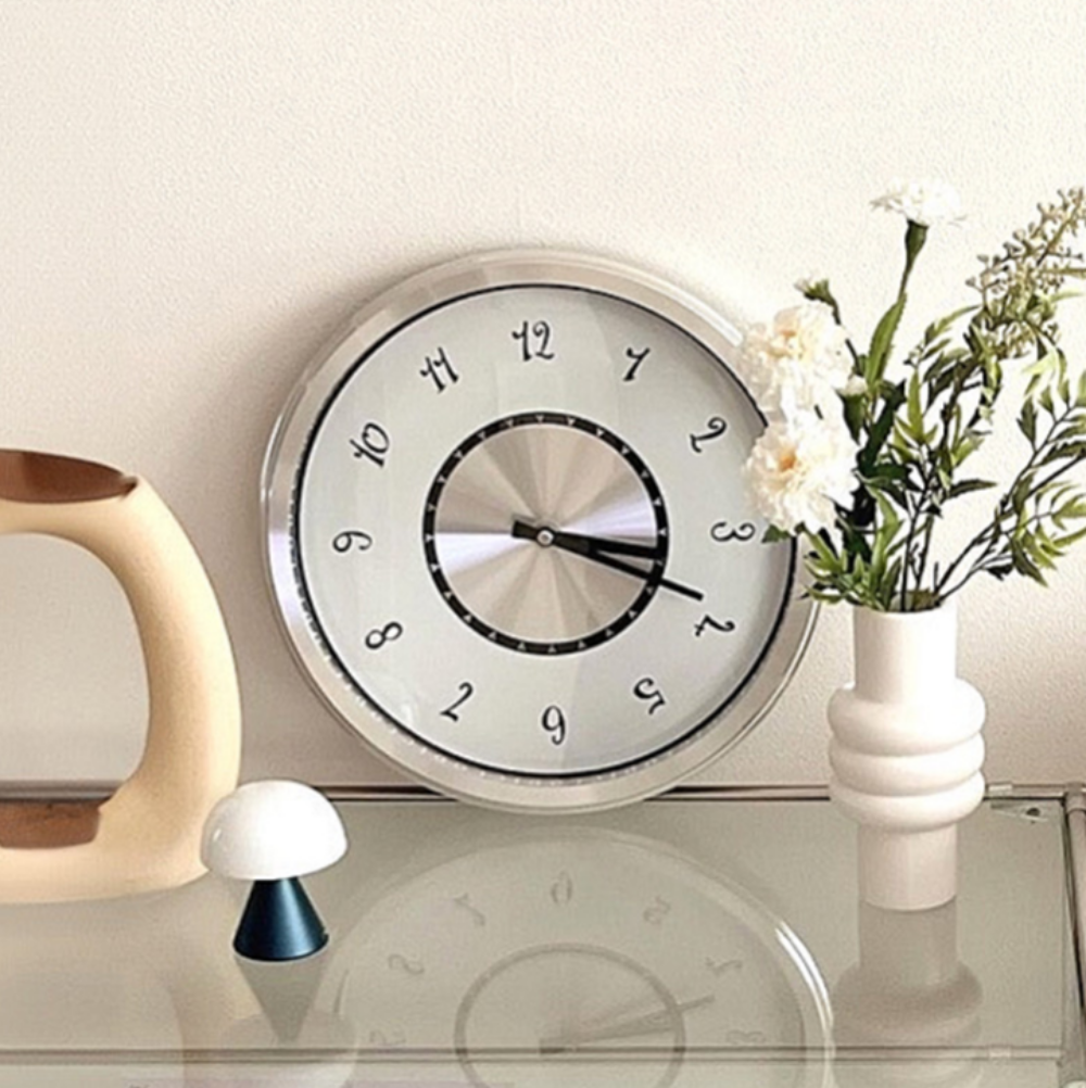Korean Wall Clock Brand 'Diclo' - High quality Aluminum Clock