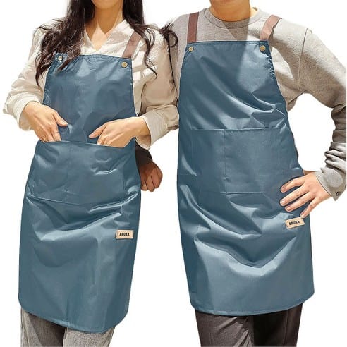 방수앞치마 고르는법 소재 비교