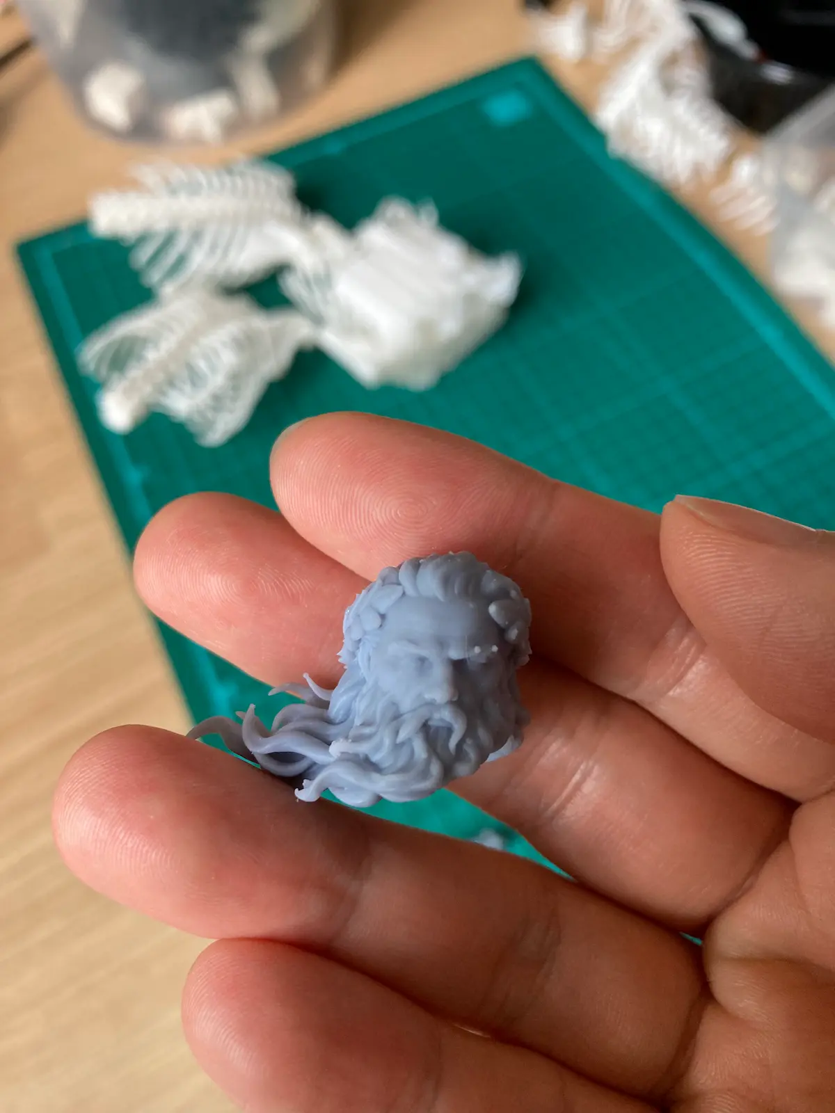 피규어 직접 제작 관련 사진