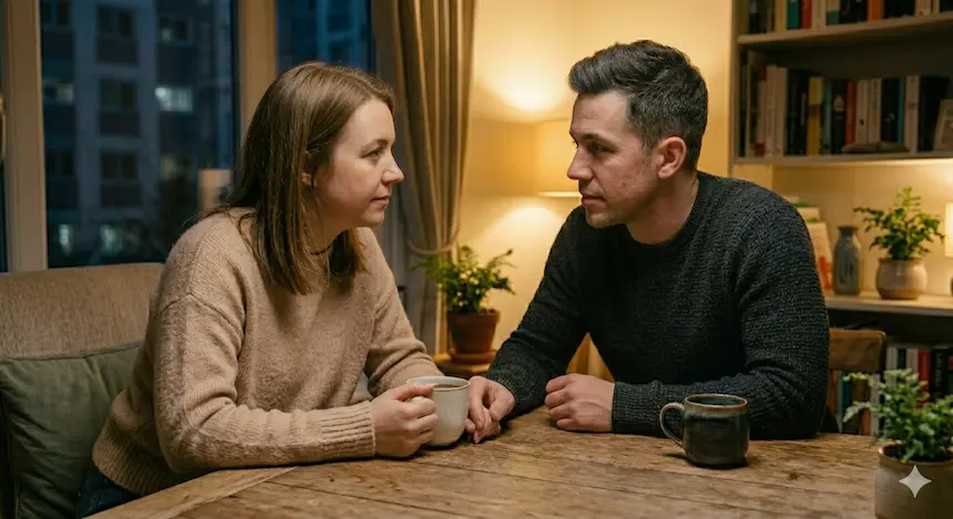 권고사직 이후 부부 대화, 위기 속 함께 방향을 잡는 시간