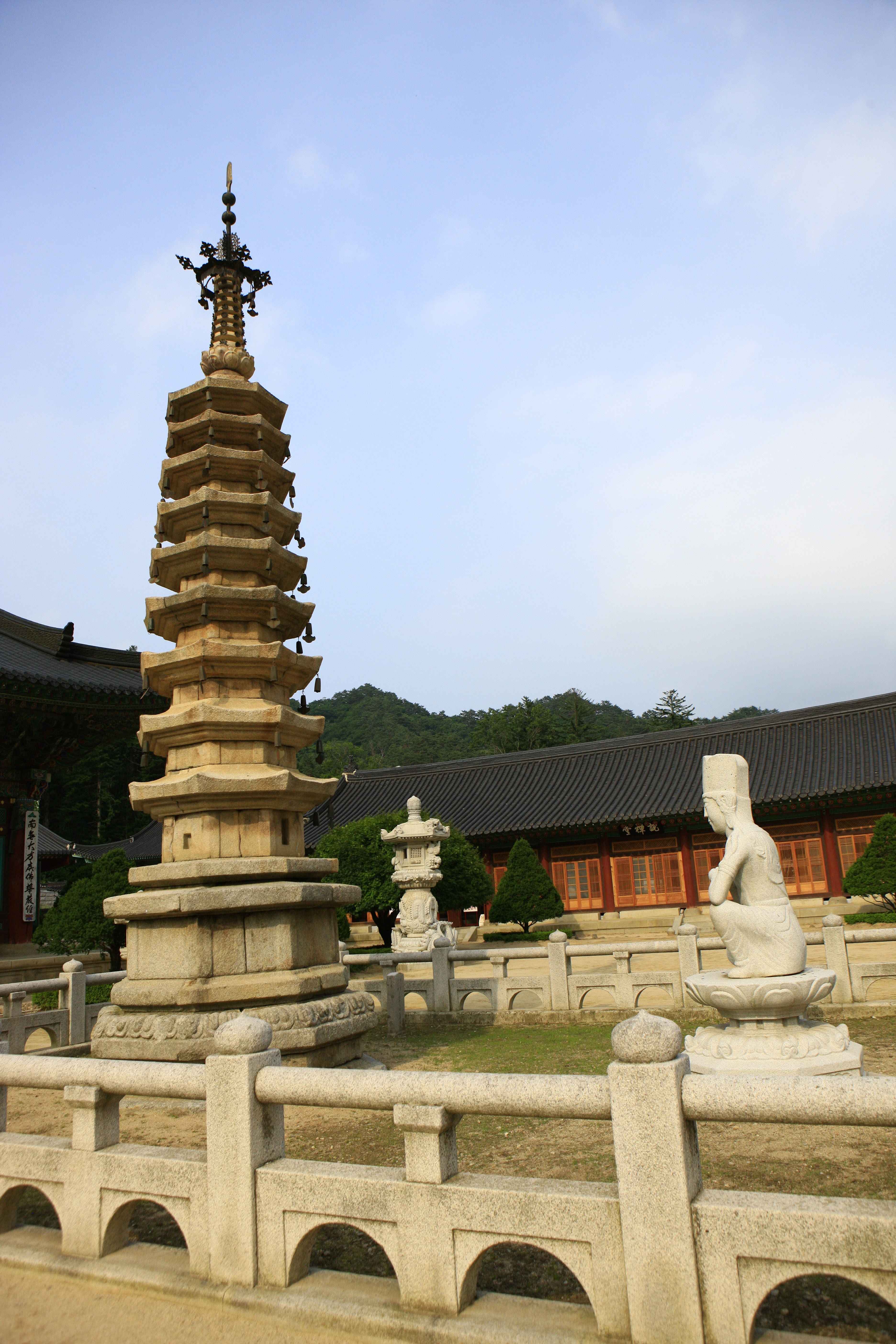 월정사 팔각9층 석탑의 위엄