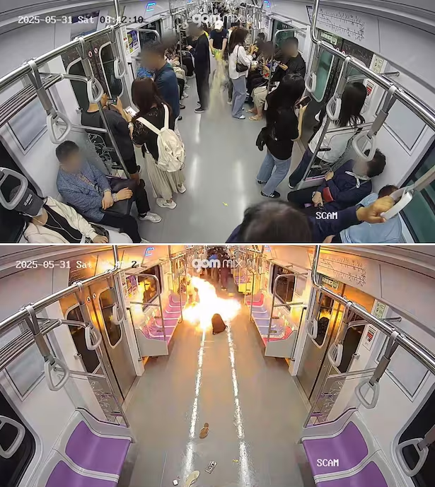 5호선방화범신상,지하철 방화 사건,마포역 화재,방화 이유,방화범 CCTV,5호선 사고 경위