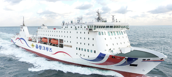 울릉크루즈선 뉴씨다오펄호