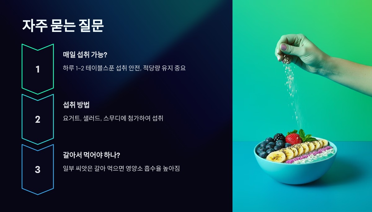 슈퍼푸드 씨앗