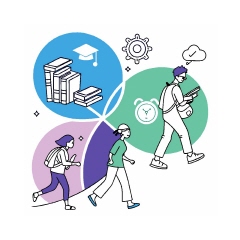 정부,은행,청년의 연계 인포그래피