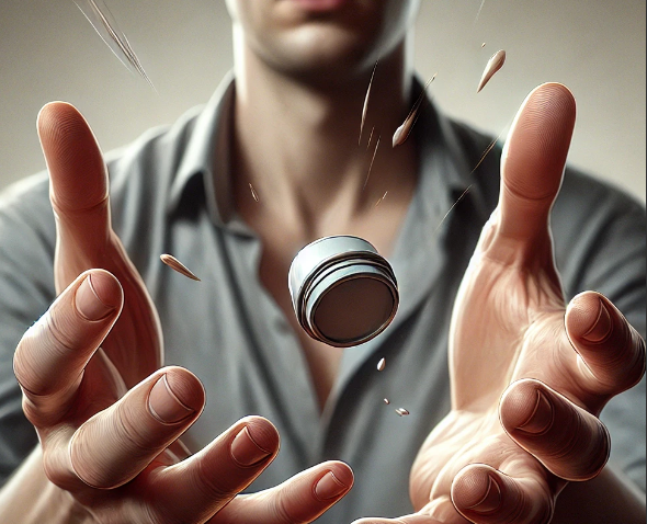 물건 떨어뜨리는 꿈