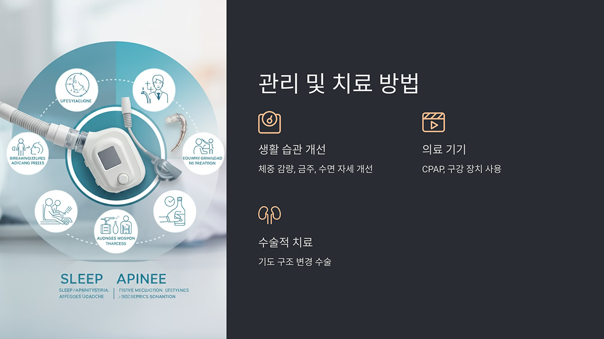 관리 및 치료 방법