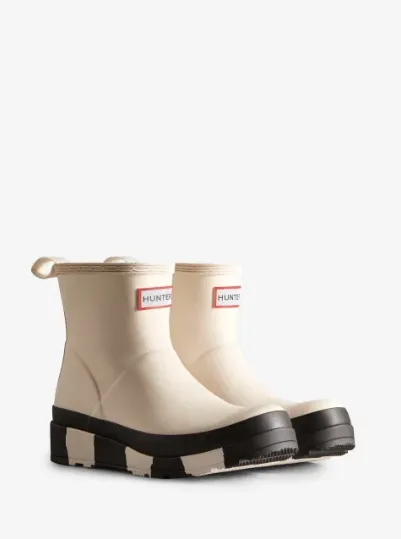 스트라이프 레인부츠 사진