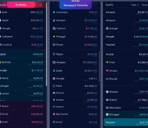 주식 포트폴리오이미지