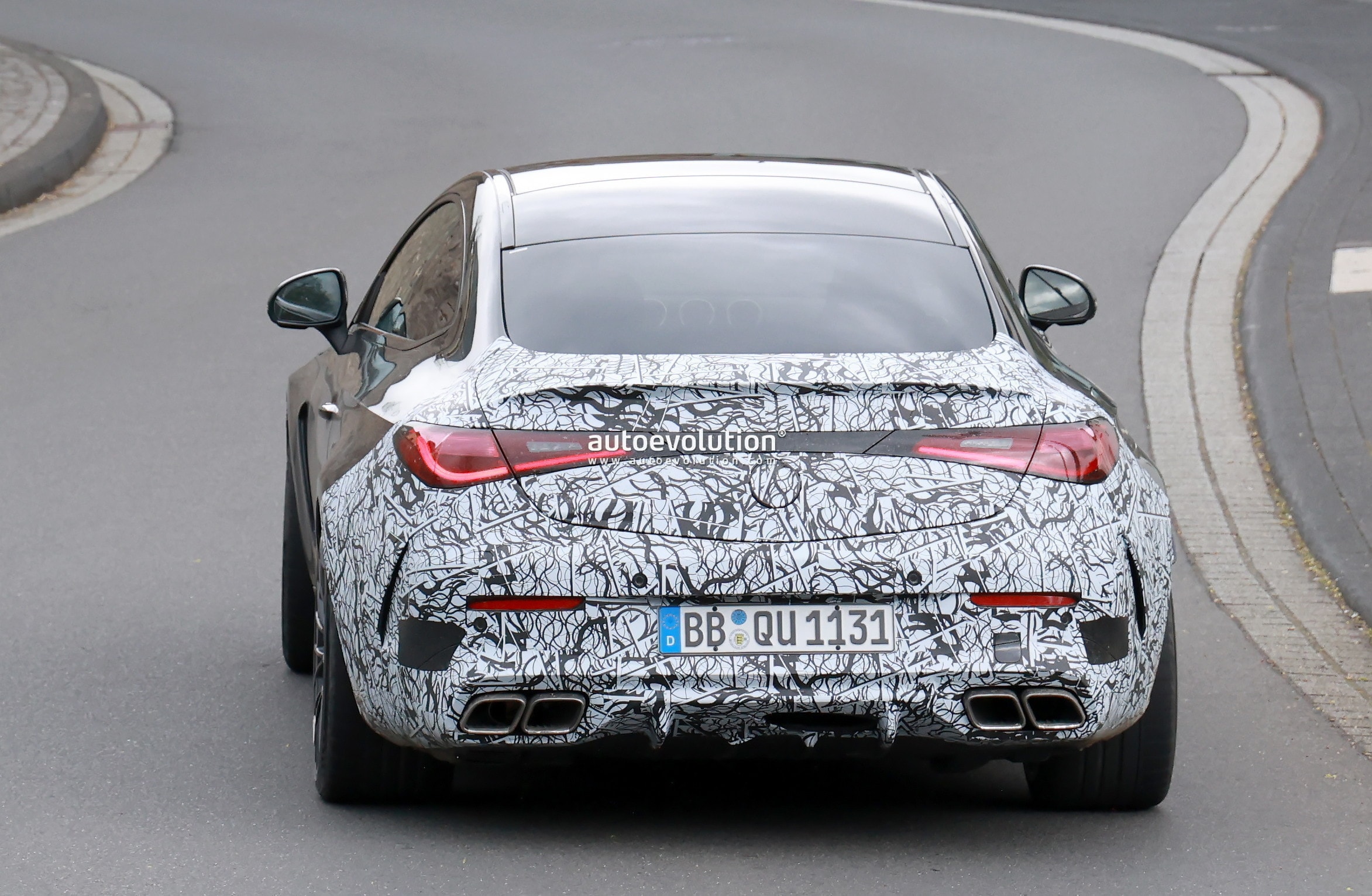 메르세데스-벤츠 AMG CLE 63 테스트카 스파이샷