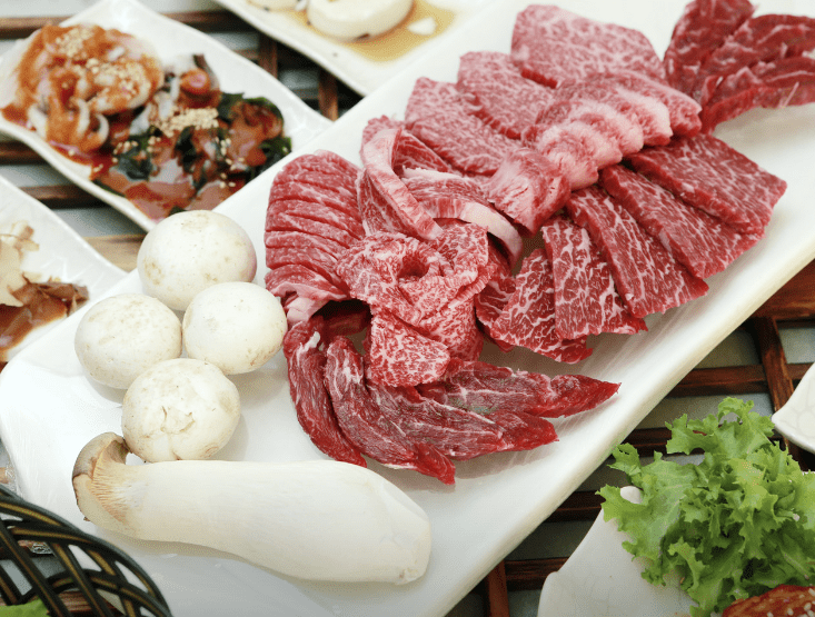 유성 소고기 맛집 "청송한우타운" 음식